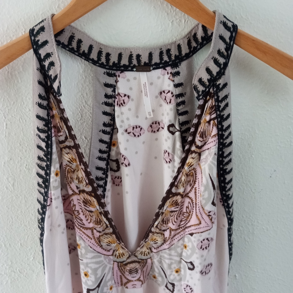 FREE PEOPLE Steal The Sun Ruffled Flared Tunic/Dress | XS - Picture 6 of 7